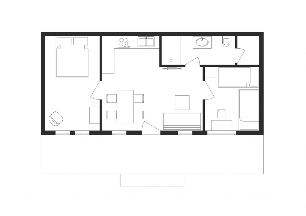 Superior Apartment Floorplan Diófa Panzió Keszthely